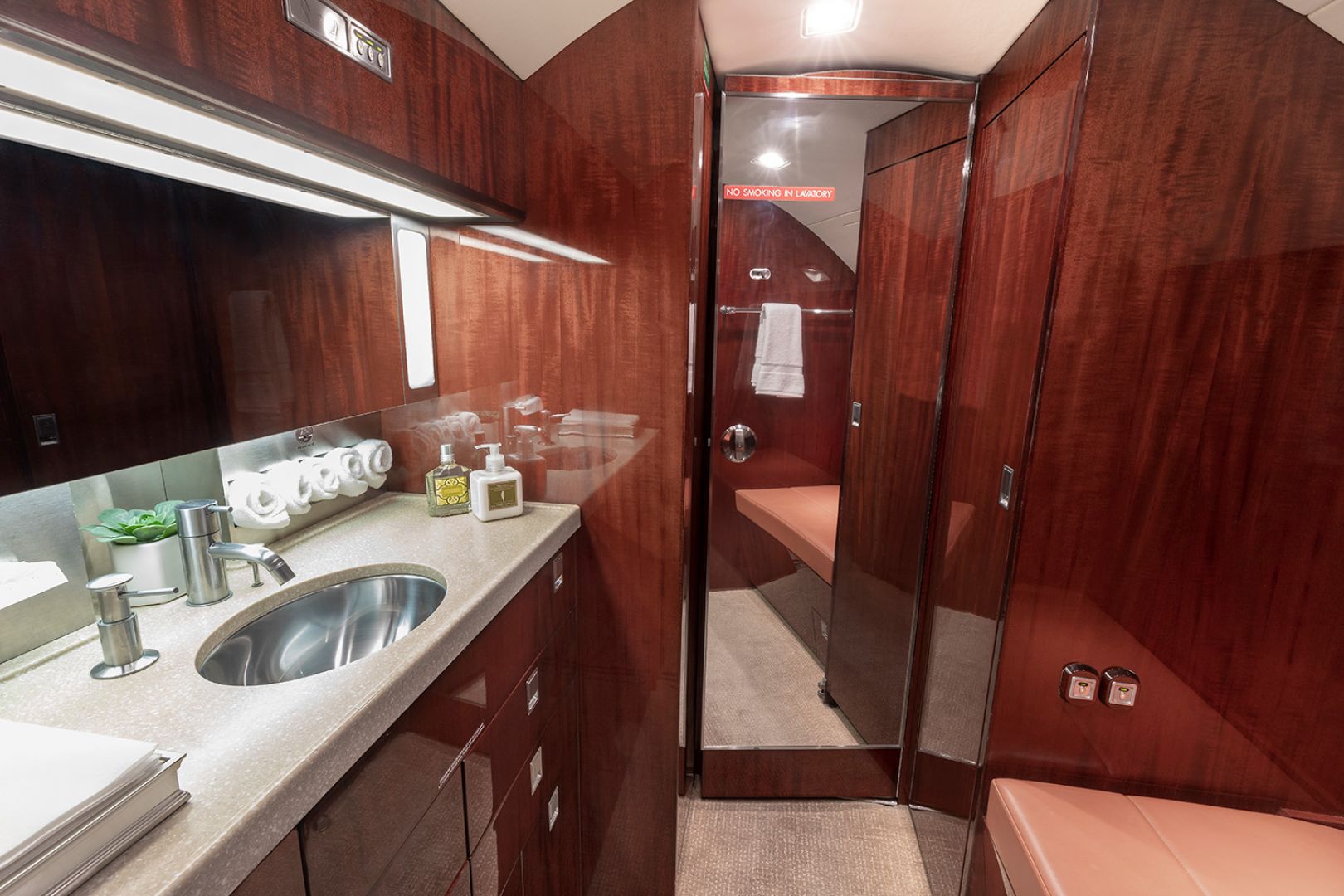 volo privato sul Gulfstream GV